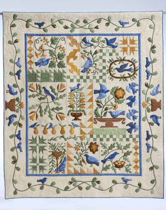 Bird Garden CLA1910030Q Quilt Blanket