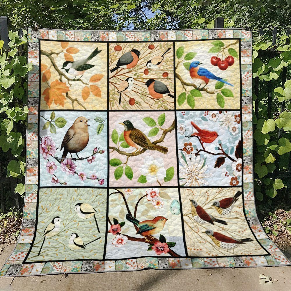 Bird ML250702B Quilt Blanket