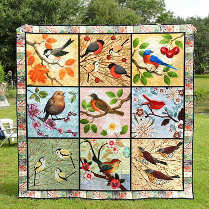 Bird ML250702B Quilt Blanket