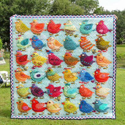 Bird Quilt Blanket MN041103