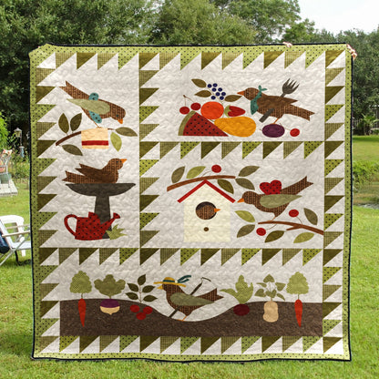 Bird Quilt Blanket TM301002