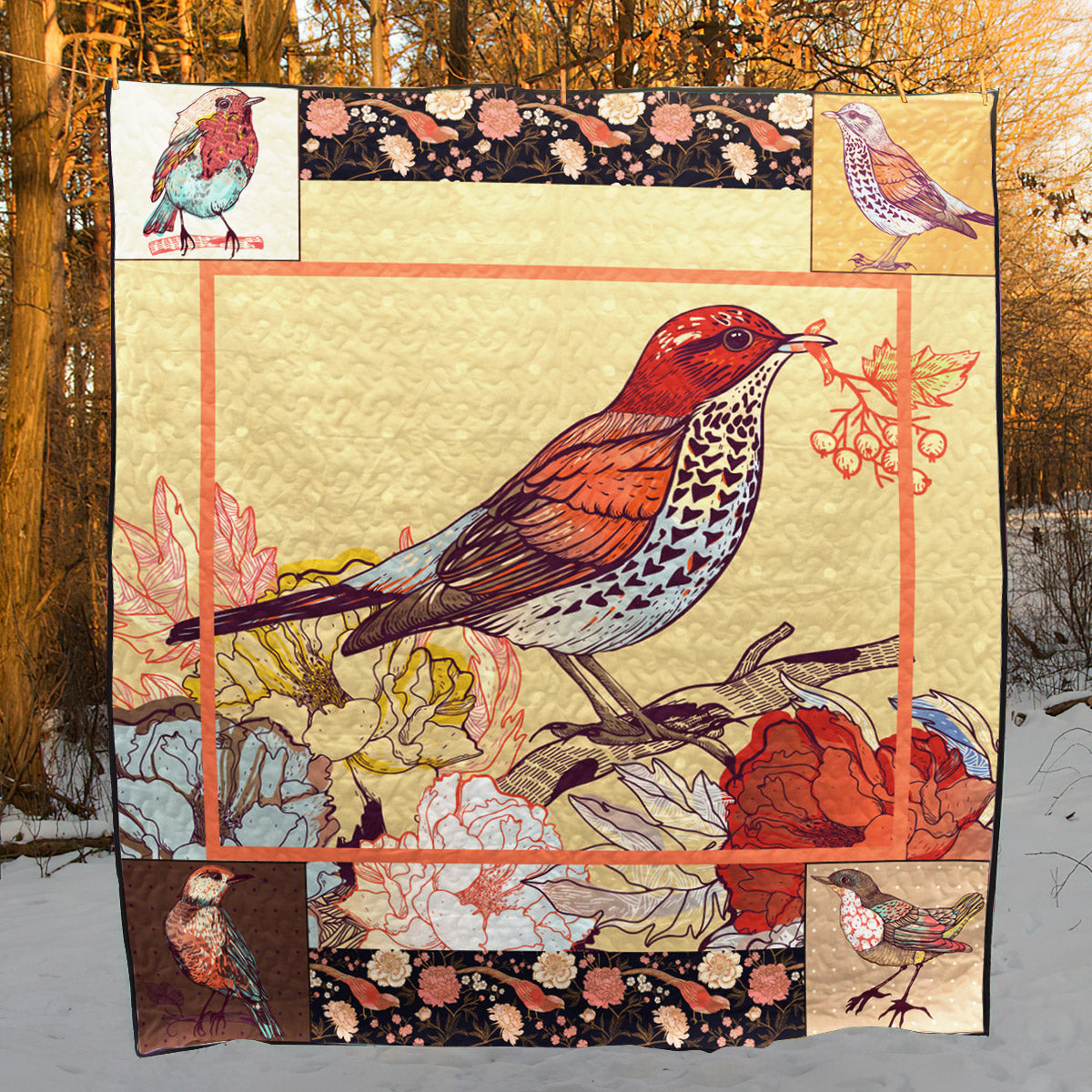 Bird TD2809088 Quilt Blanket