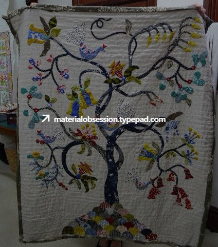 Bird Tree CLA1710055Q Quilt Blanket