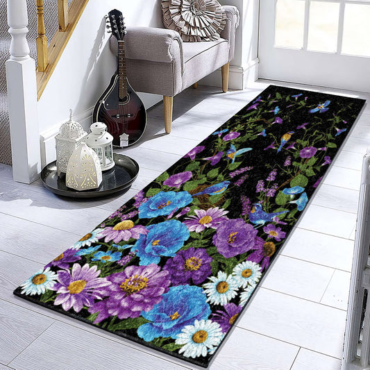 Bird And Flower BT1110002RR Runner Rug