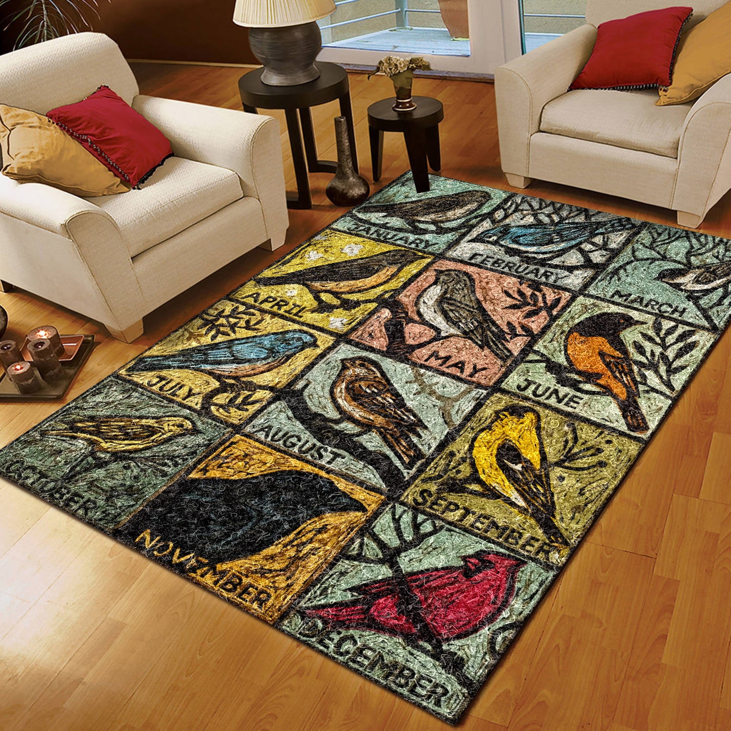 Bird DD200809R Rug