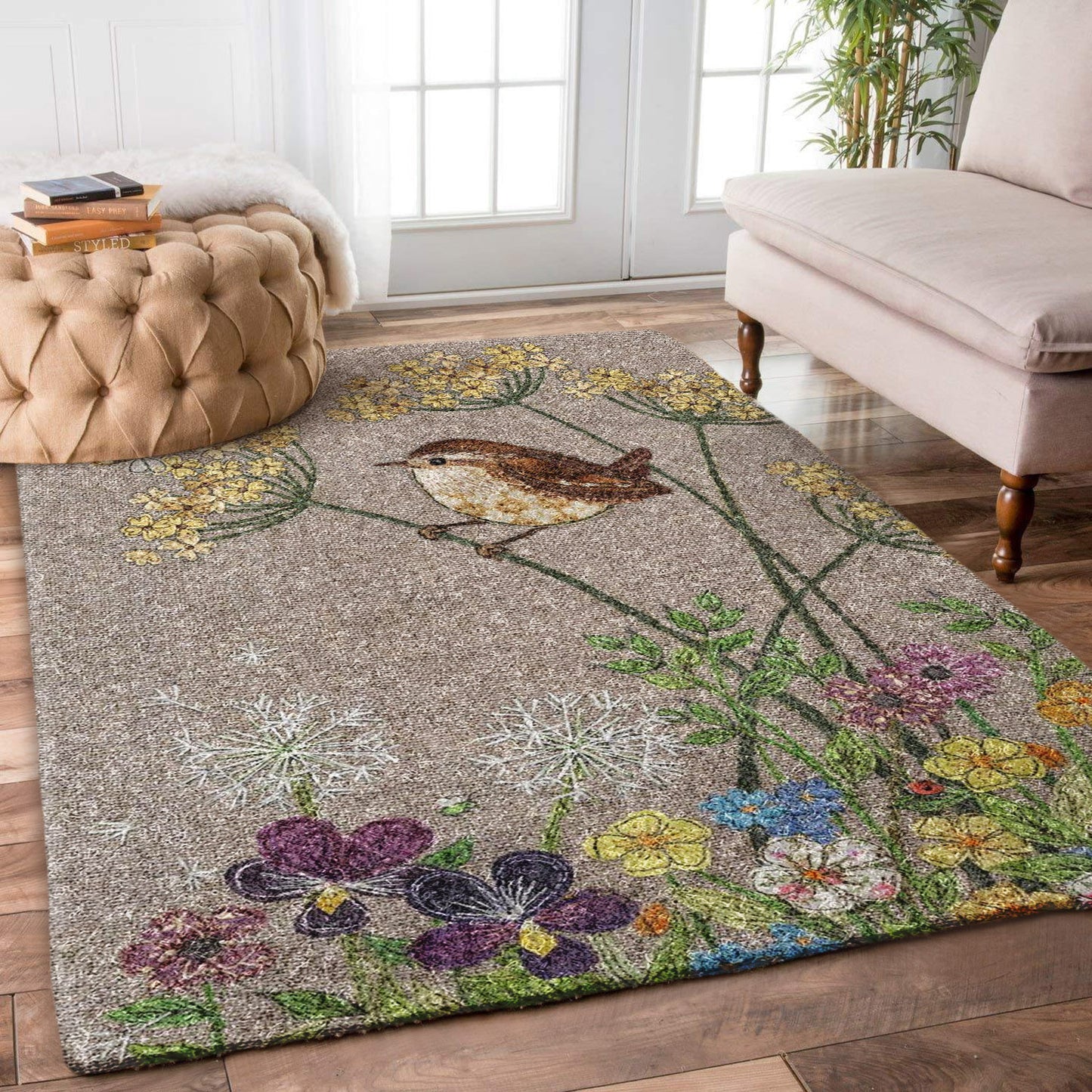 Bird Flower HN0910010R Rug