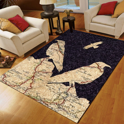 Bird Map HT040907M Rug