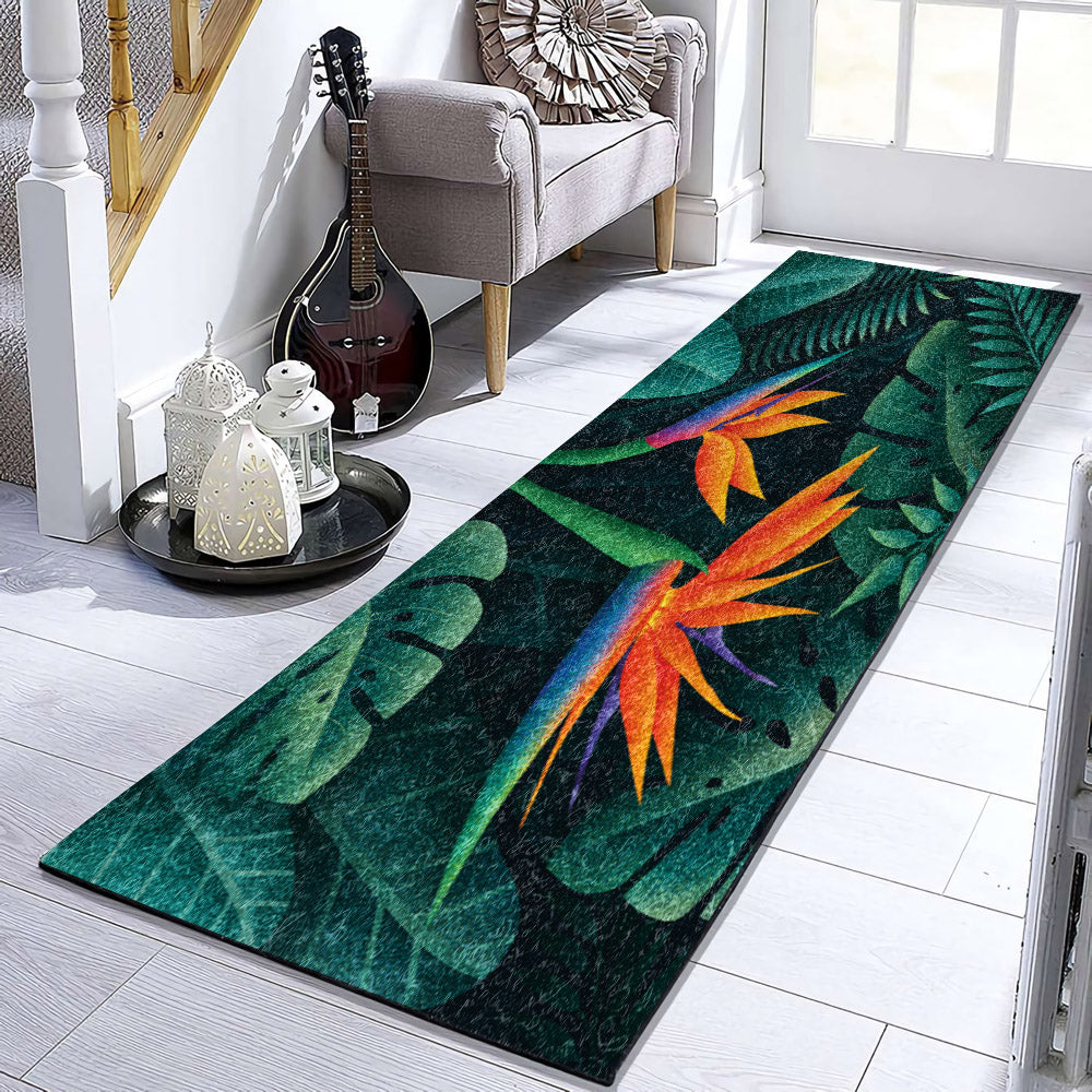 Bird Of Paradise Flower VD1610015RU Runner Rug
