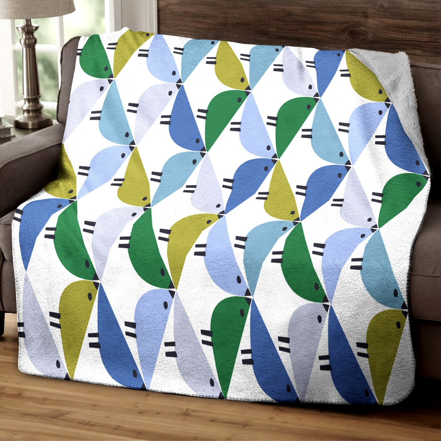 Bird TN060911TT Sherpa Fleece Blanket