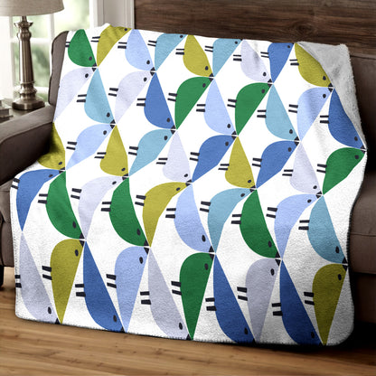 Bird TN060911TT Sherpa Fleece Blanket