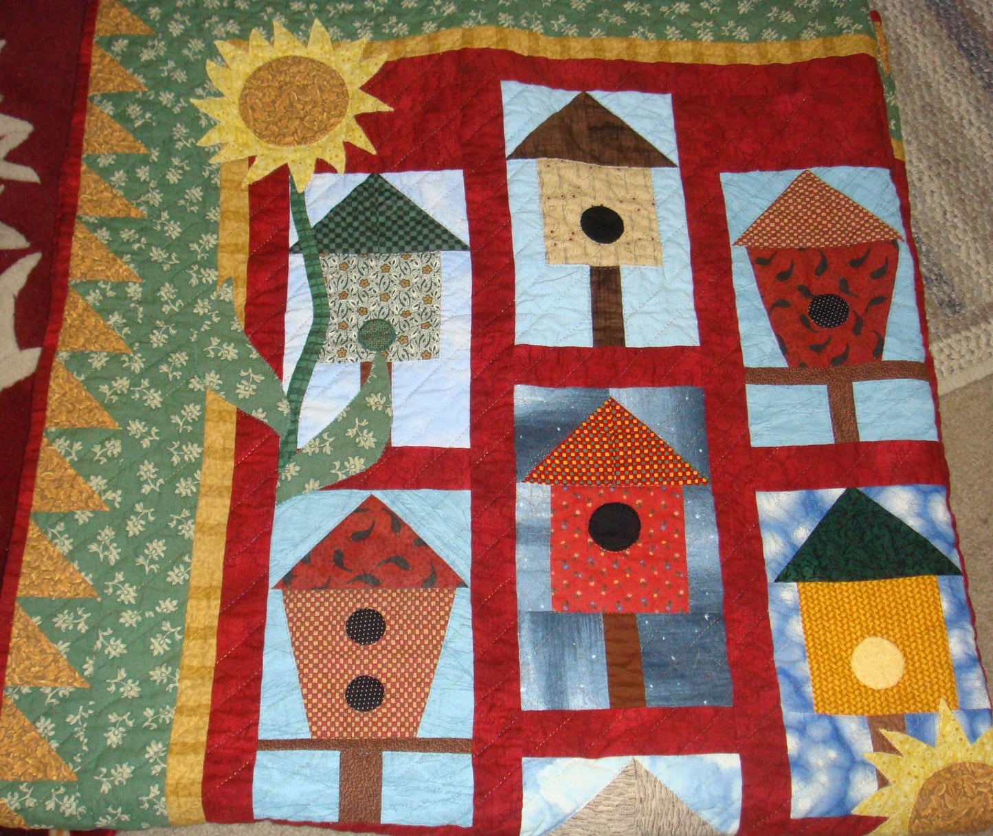 Birdhouse CLM3110071 Quilt Blanket