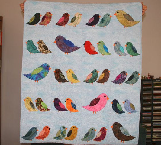 Birds CLA0711067Q Quilt Blanket