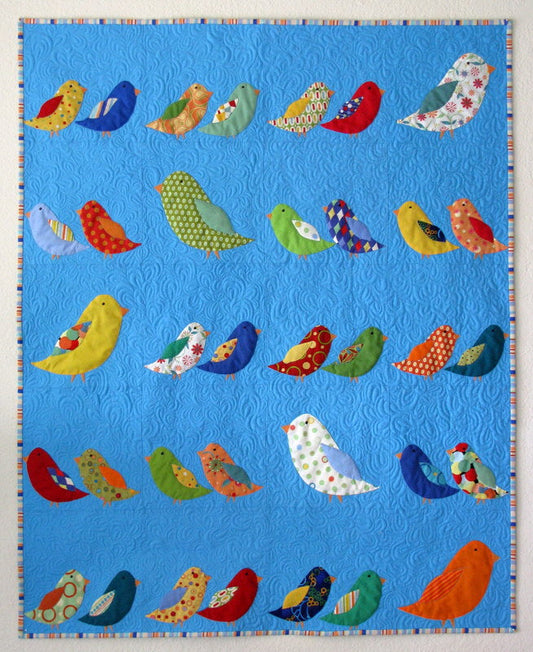 Birds CLA25110109Q Quilt Blanket