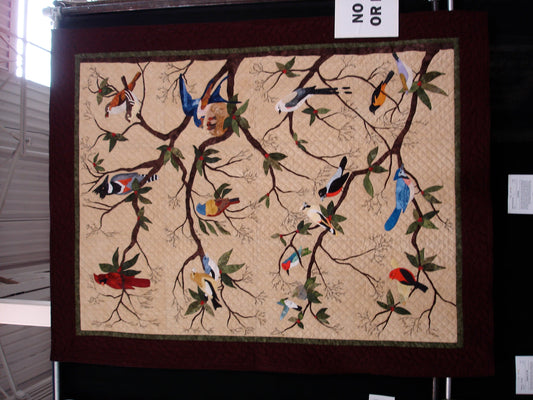 Birds CLA3011624Q Quilt Blanket