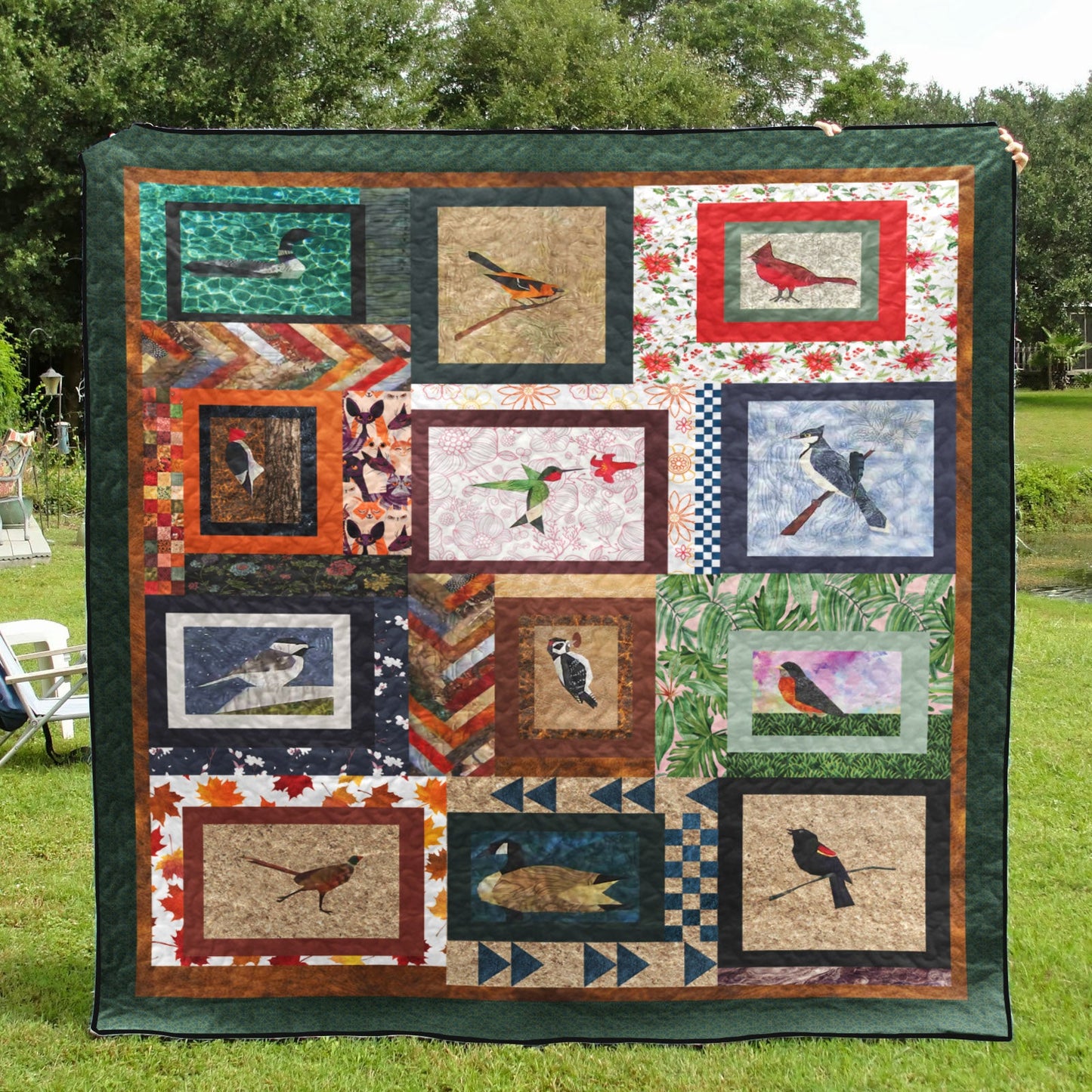 Birds CLM2211084 Quilt Blanket