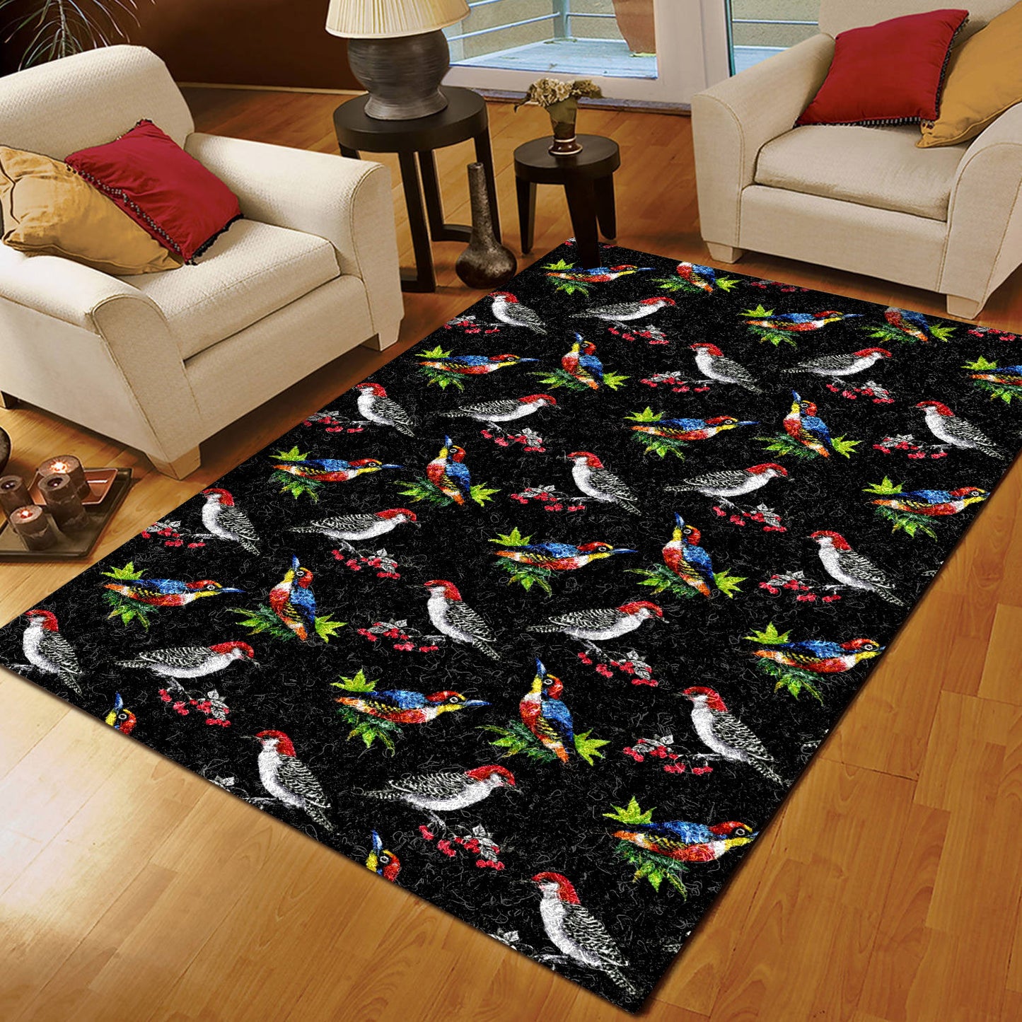Birds CLA15101288R Rug