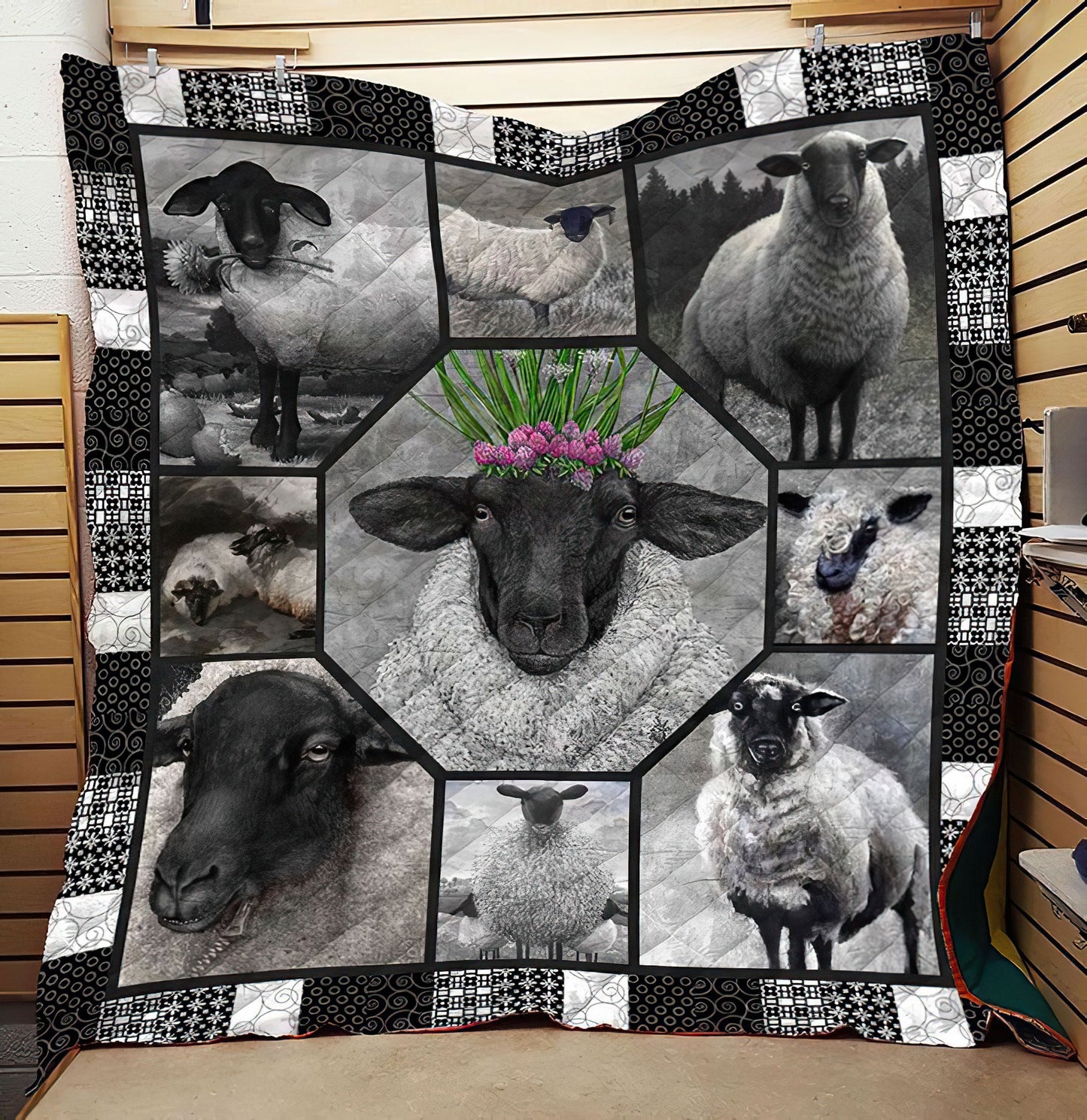 Black Sheep ND281001 Quilt Blanket