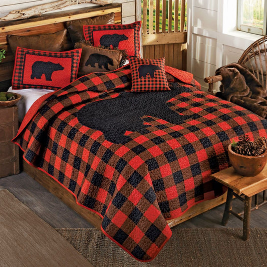 Black Bear Buffalo CLM2709019T Quilt Bedding Set