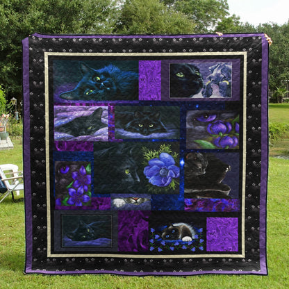 Black Cat YH2910156 Quilt Blanket