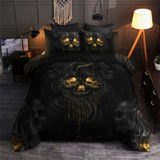 Black Skull QN300707B TDTB Bedding Sets