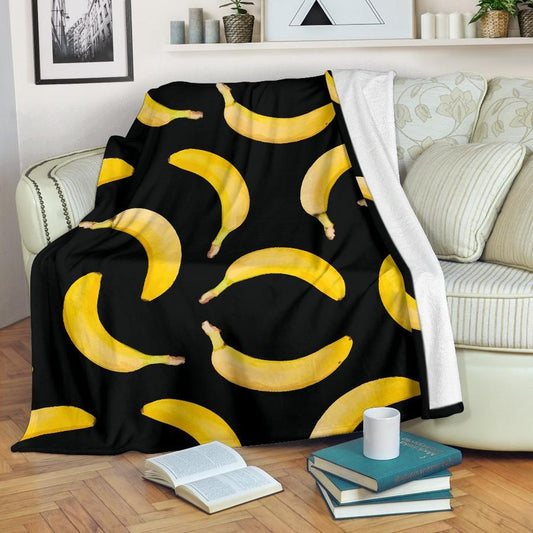 Black Banana CLH0111059F Sherpa Fleece Blanket