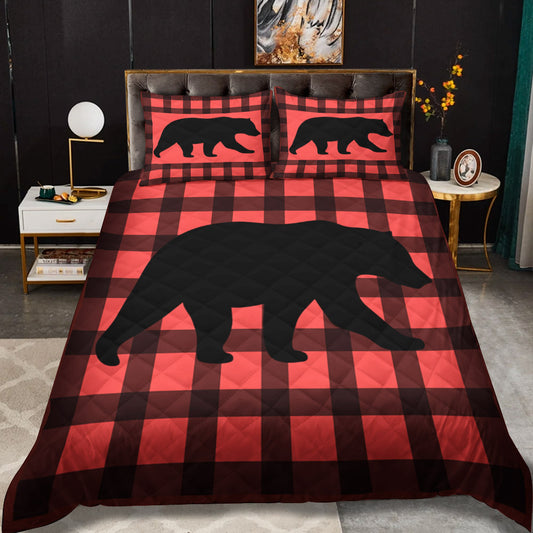 Black Bear Buffalo CLA0410026B Quilt Bedding Set