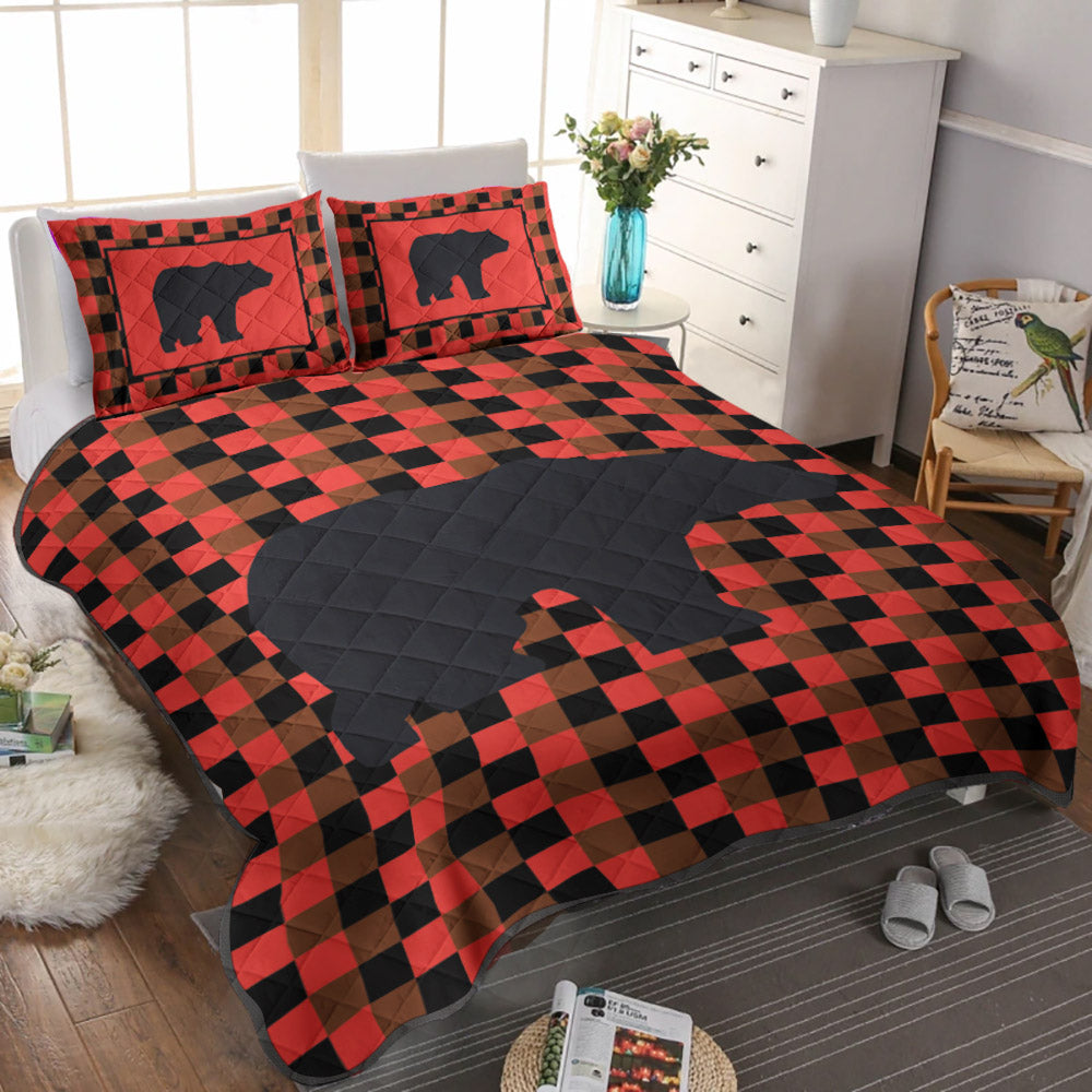 Black Bear Buffalo CLM2309026B Quilt Bedding Set