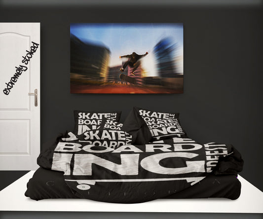 Black California Skateboarding CL11100020MDB Bedding Sets