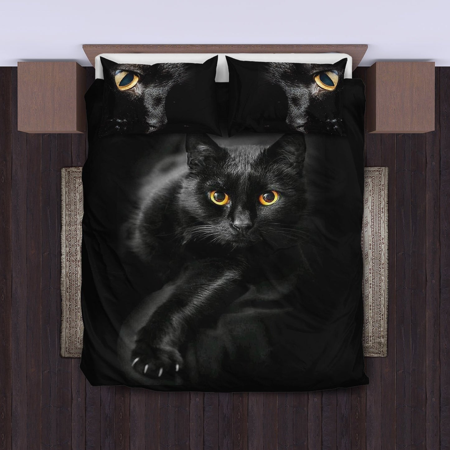 Black Cats CLM0611036B Bedding Sets