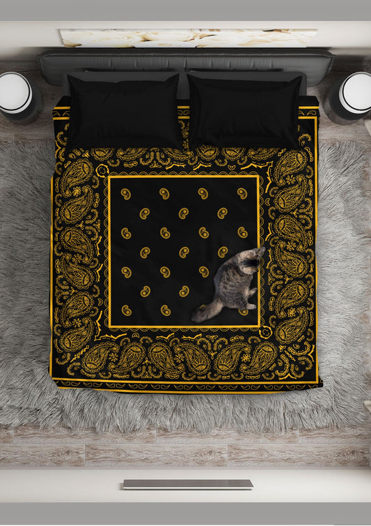 Black Gold Bandana CLM1710051B Bedding Sets