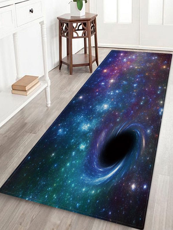 Black Hole Starry Sky CLH041015RU Runner Rug