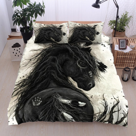 Black War Horse DD08100022B Bedding Sets