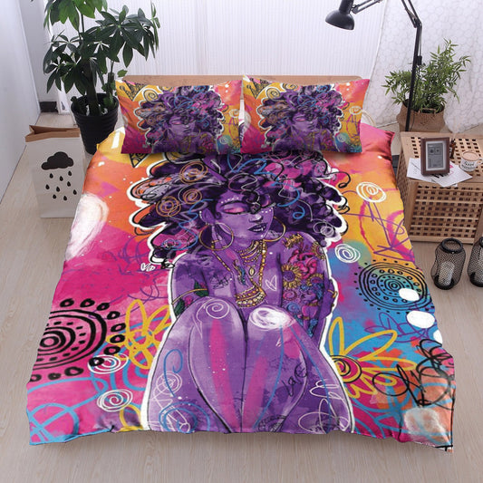Black Woman BL300922B Bedding Sets