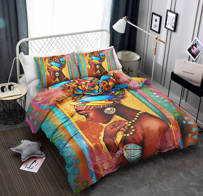 Black Women BT160808B Bedding Sets