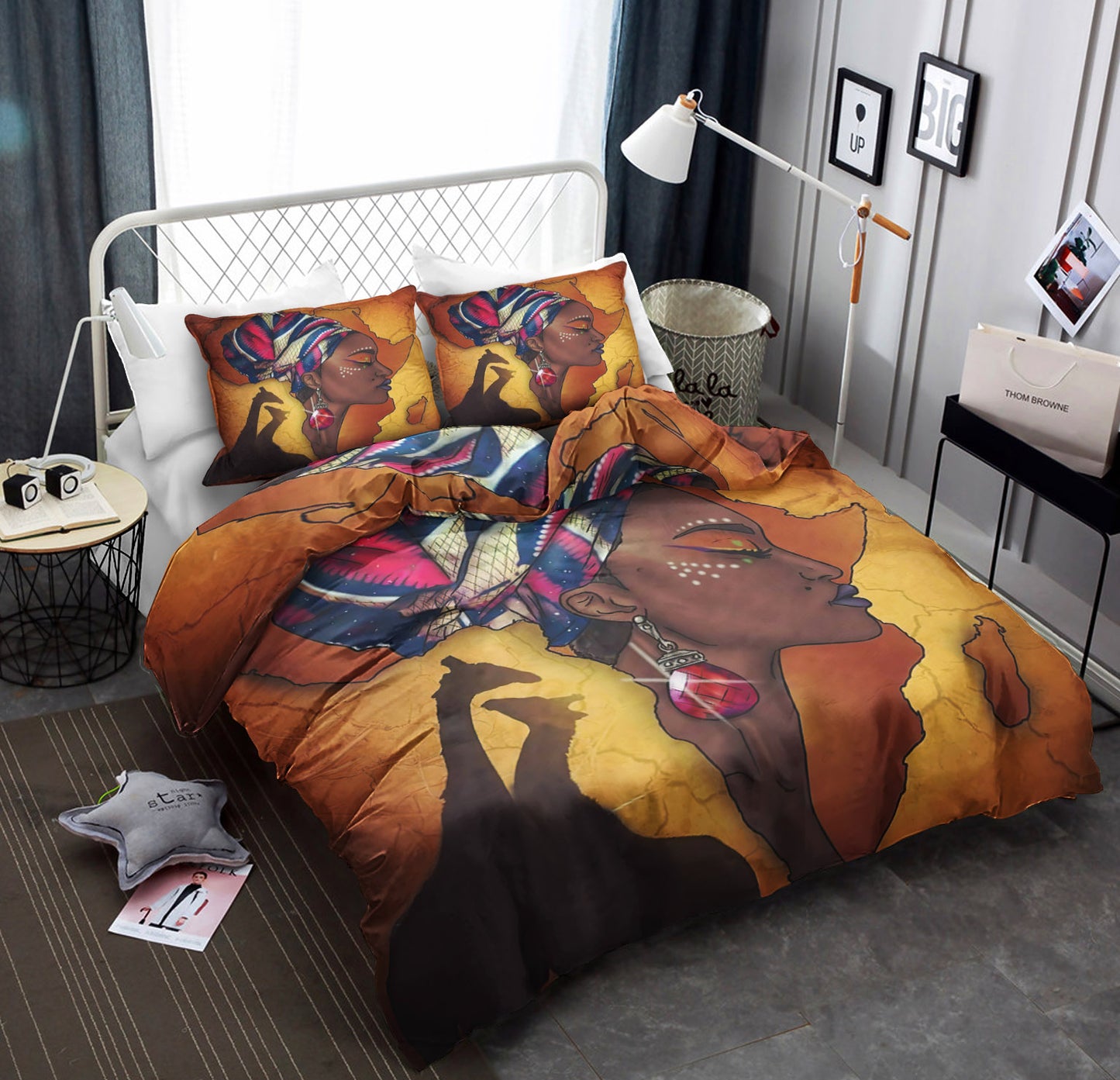 Black Women BT290808B Bedding Sets