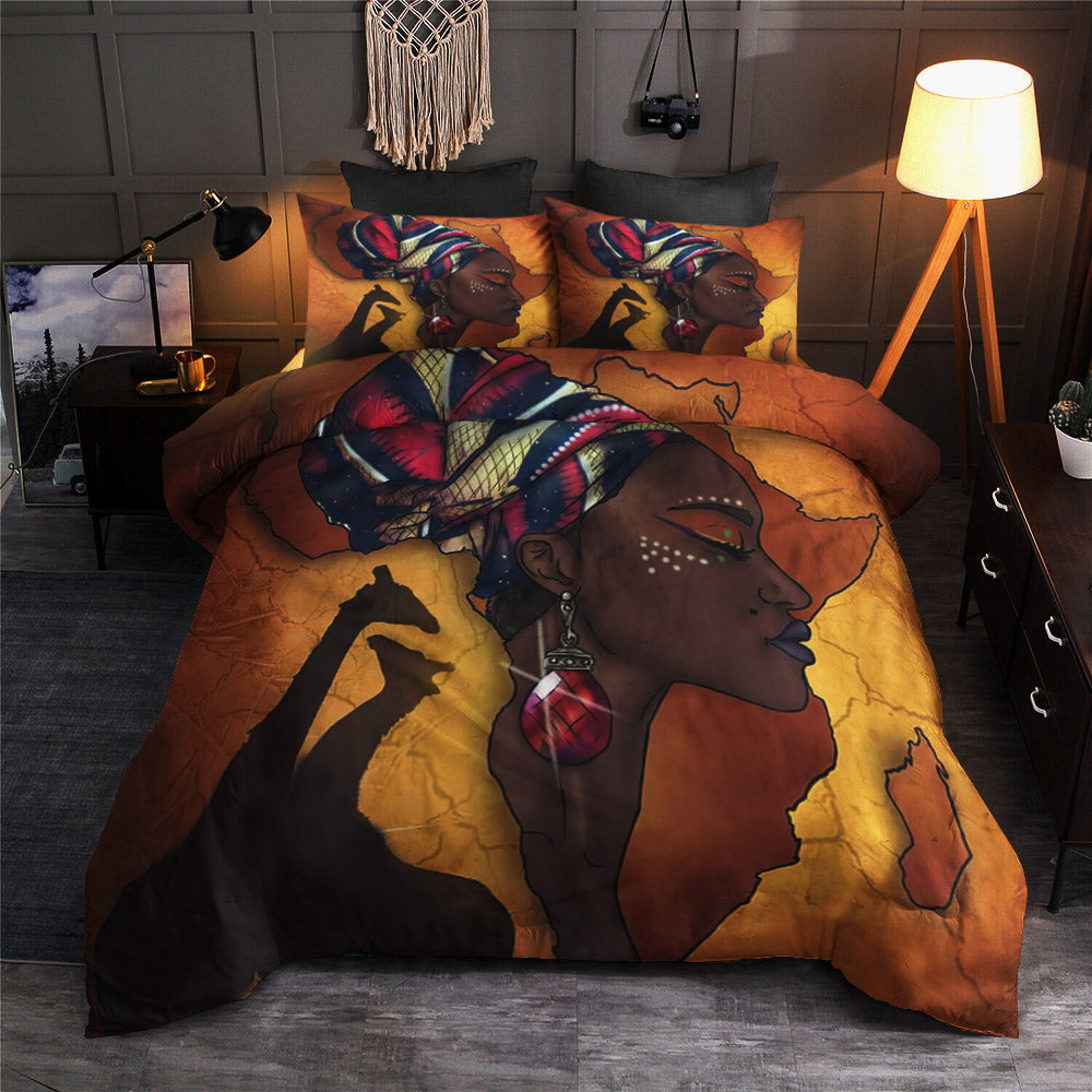 Black Women BT290808B Bedding Sets