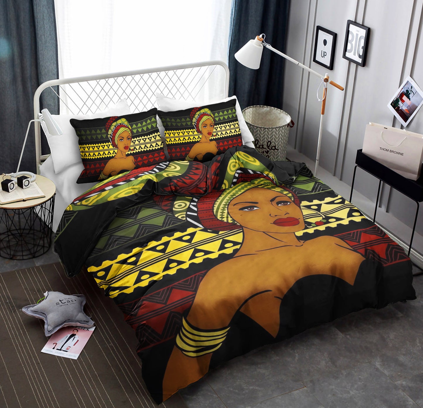 Black Women HM190805T Bedding Sets