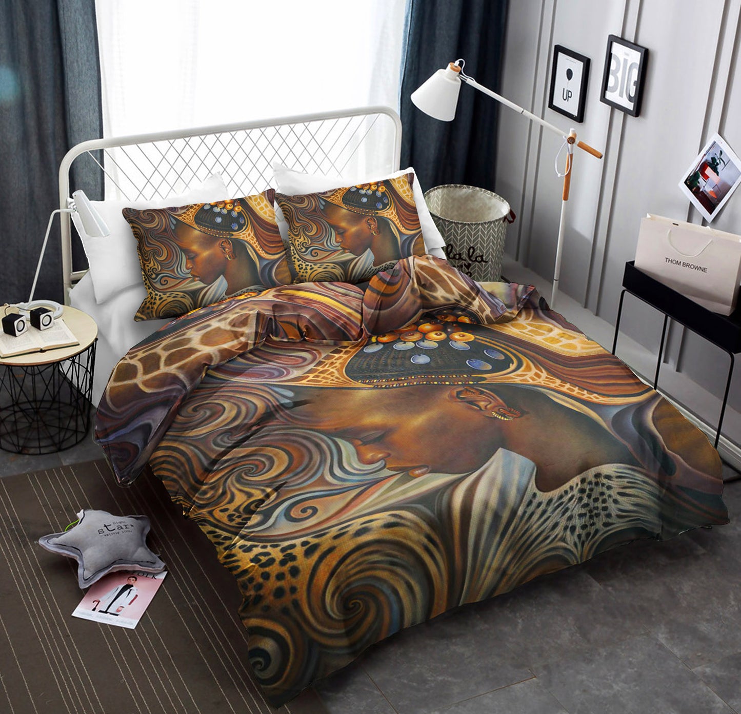 Black Women HM190806T Bedding Sets