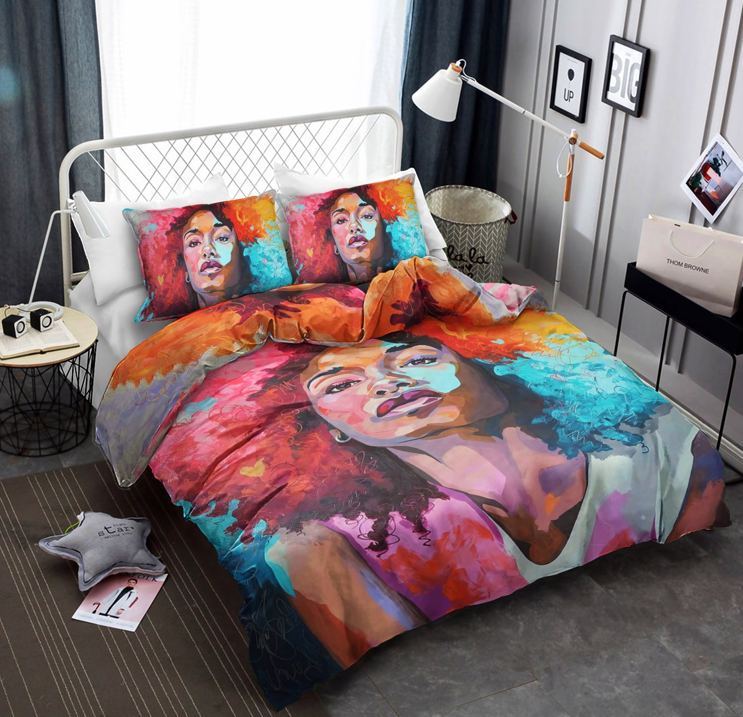 Black Women HM190807T Bedding Sets