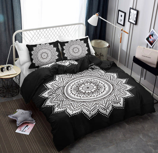 Black and White Mandala CLA22101380B Bedding Sets