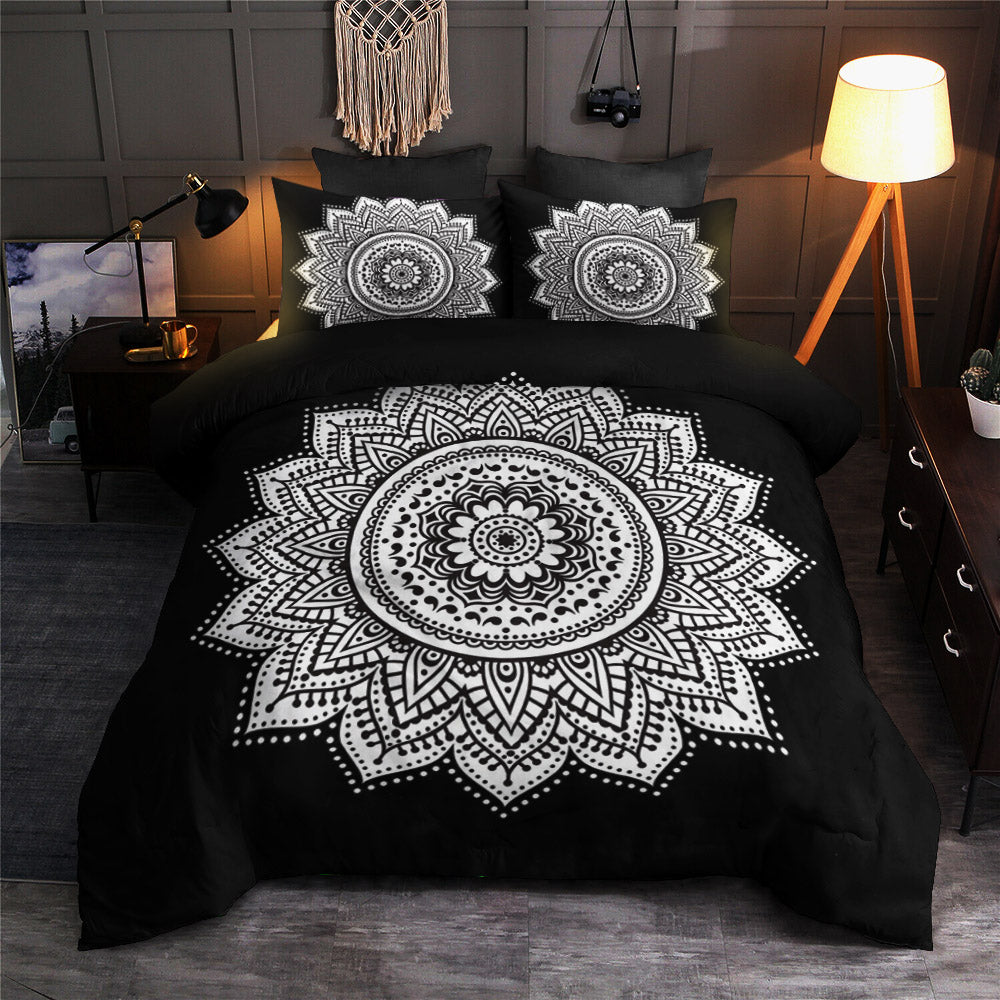 Black and White Mandala CLA22101380B Bedding Sets