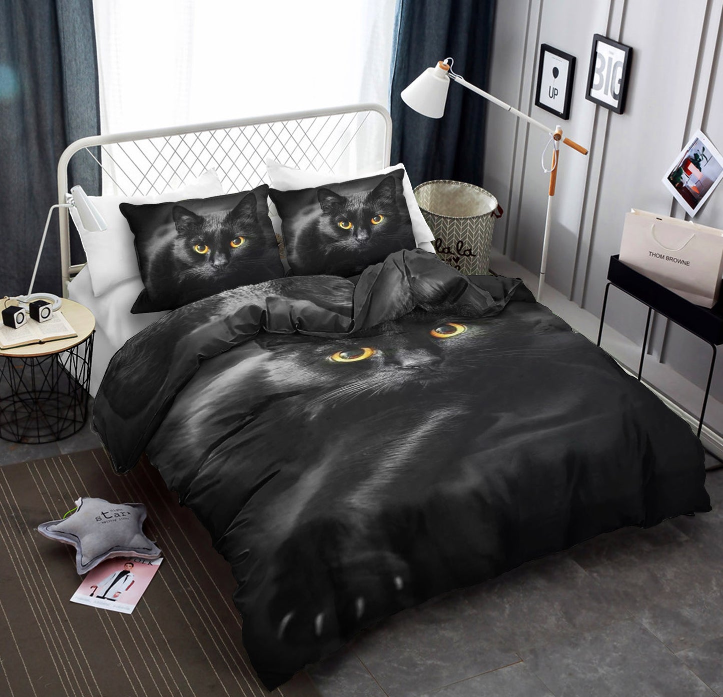 Black cats CLA22100186B Bedding Sets