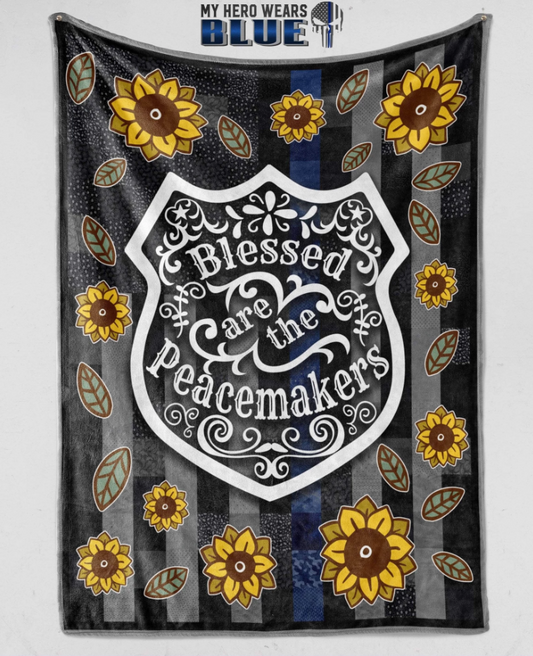 Blessed Are The Peacemaker CLM0211022 Sherpa Fleece Blanket