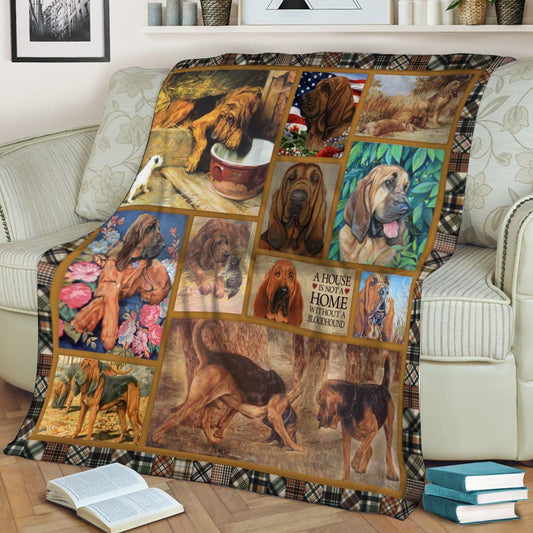 Bloodhound CL10100053MDF Sherpa Fleece Blanket