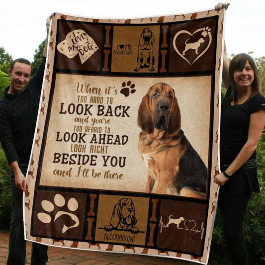 Bloodhound CLM1710034S Sherpa Fleece Blanket