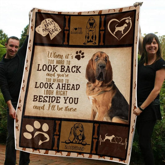 Bloodhound CL20110183MDF Sherpa Fleece Blanket