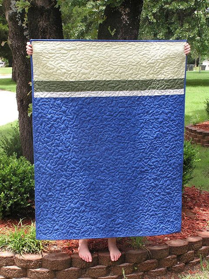 Blue CLP3011058Q Quilt Blanket