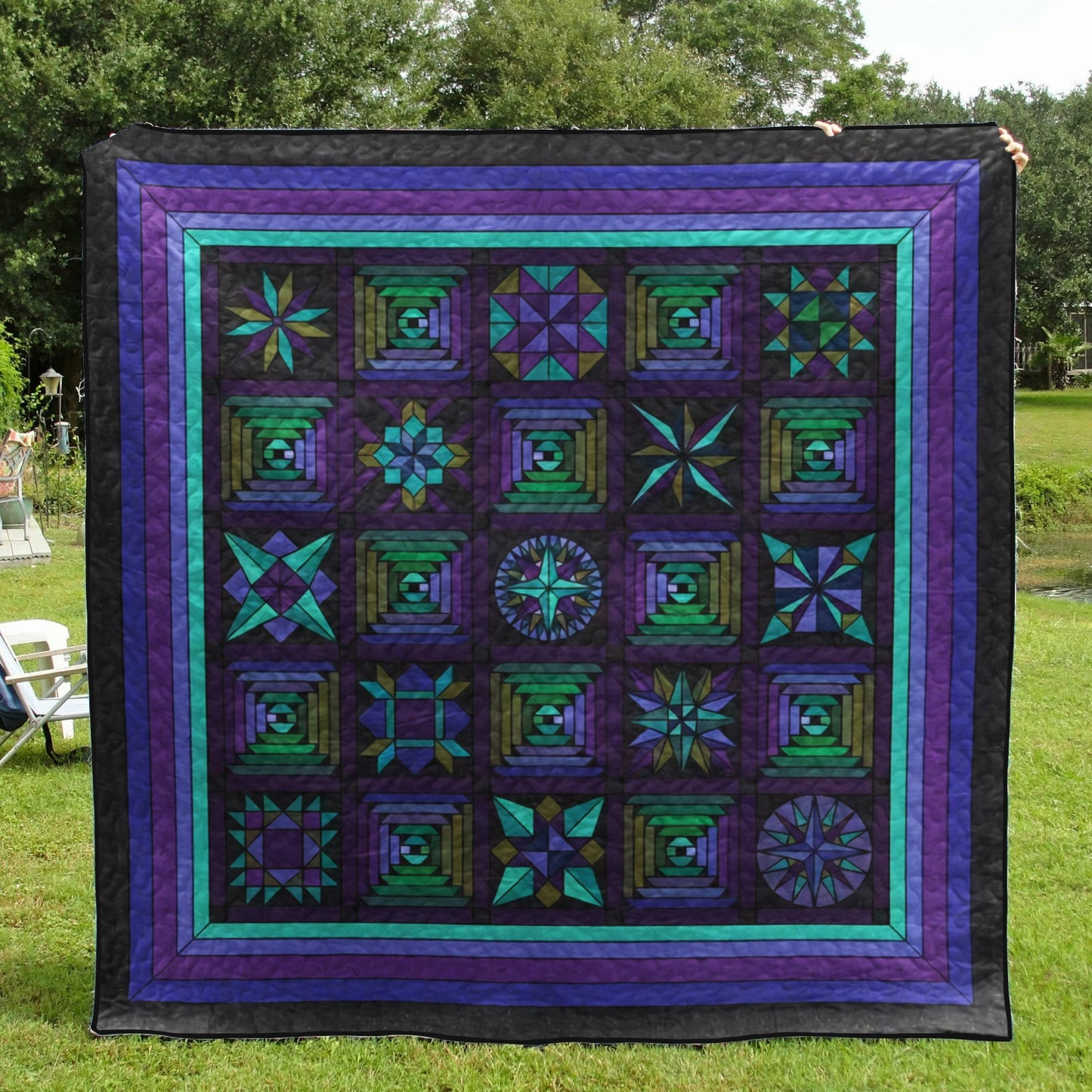 Blue Star CLA2410053Q Quilt Blanket