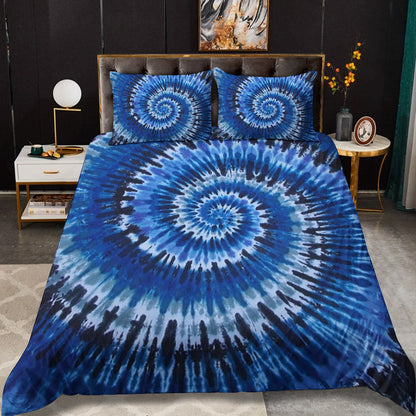 Blue Tie Dye QN200817TB Bedding Sets