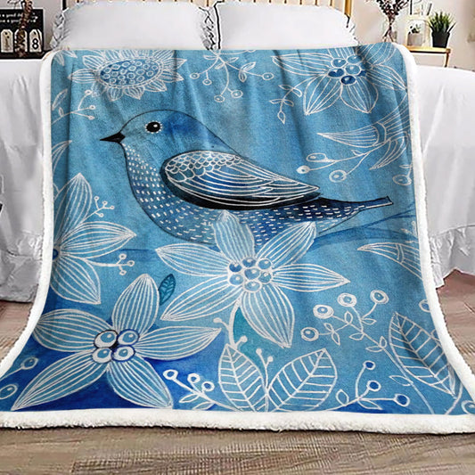 Blue Bird BT1910018F Sherpa Fleece Blanket